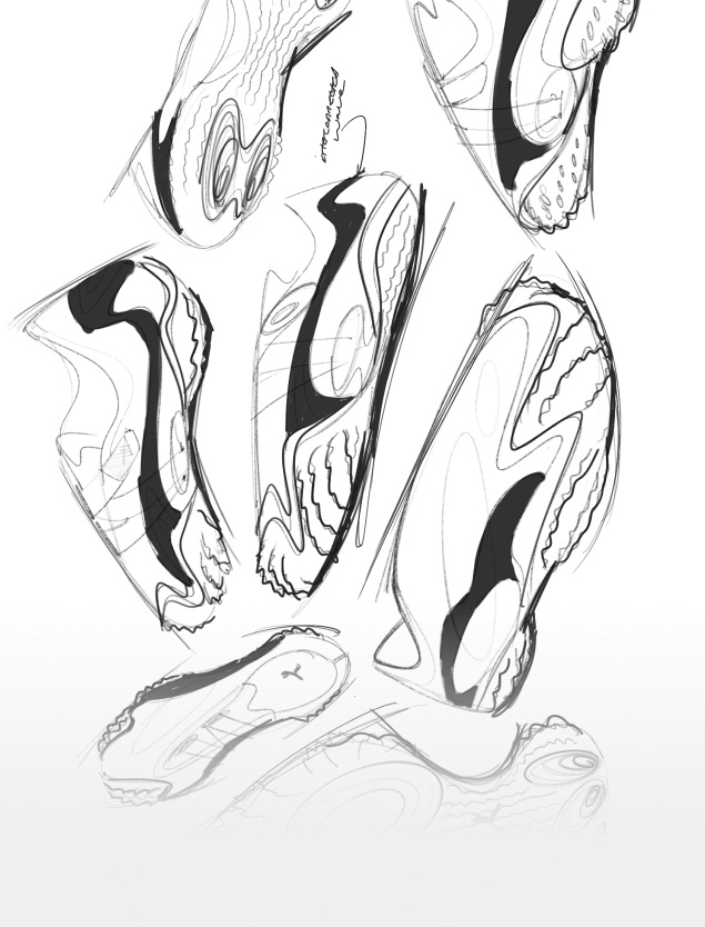Footwear design process